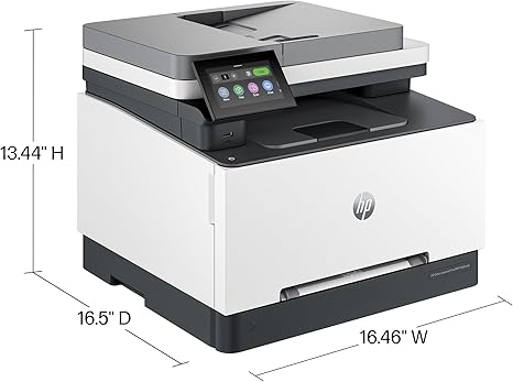 HP Color Laserjet Pro MFP 3301sdw Wireless All-in-One Color Laser Printer, Scanner, Copier, Best-for-Office (499Q3F)